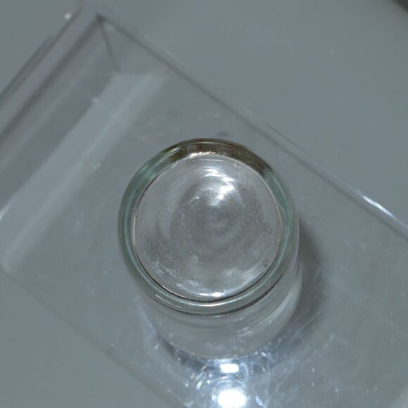 VTG WWII 1940s 50s Peekaboo Pinup Girl Nude Nudie Sip Strip Drinking Glass - Picture 9 of 10